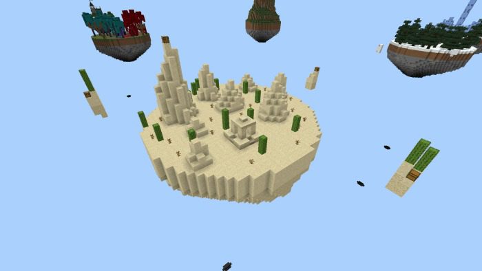 Super Sky Block Map for Minecraft PE