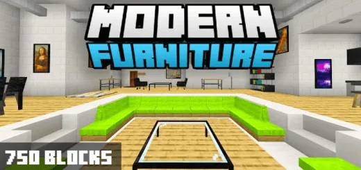 Addon: Modern Furniture for minecraft pe