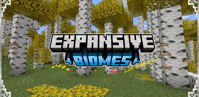 Addon: Expansive Biomes for minecraft pe