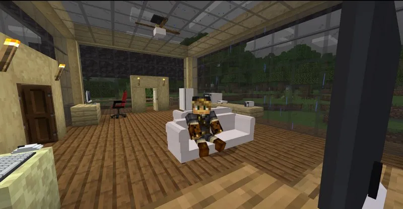 Lance Furniture addon minecraft mods