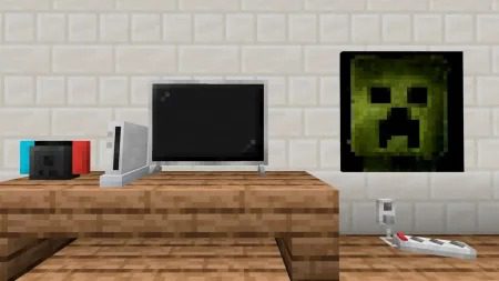 Home Electronics Addon showcase in Minecraft PE